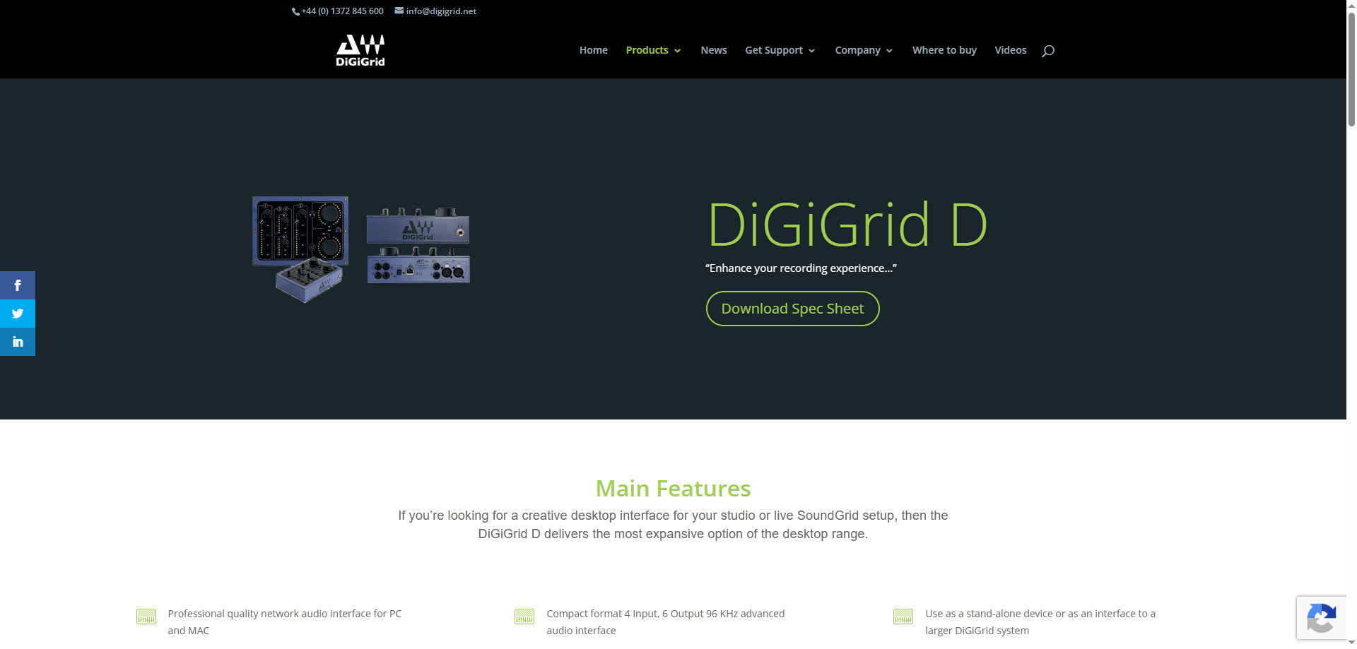 DiGiGrid products