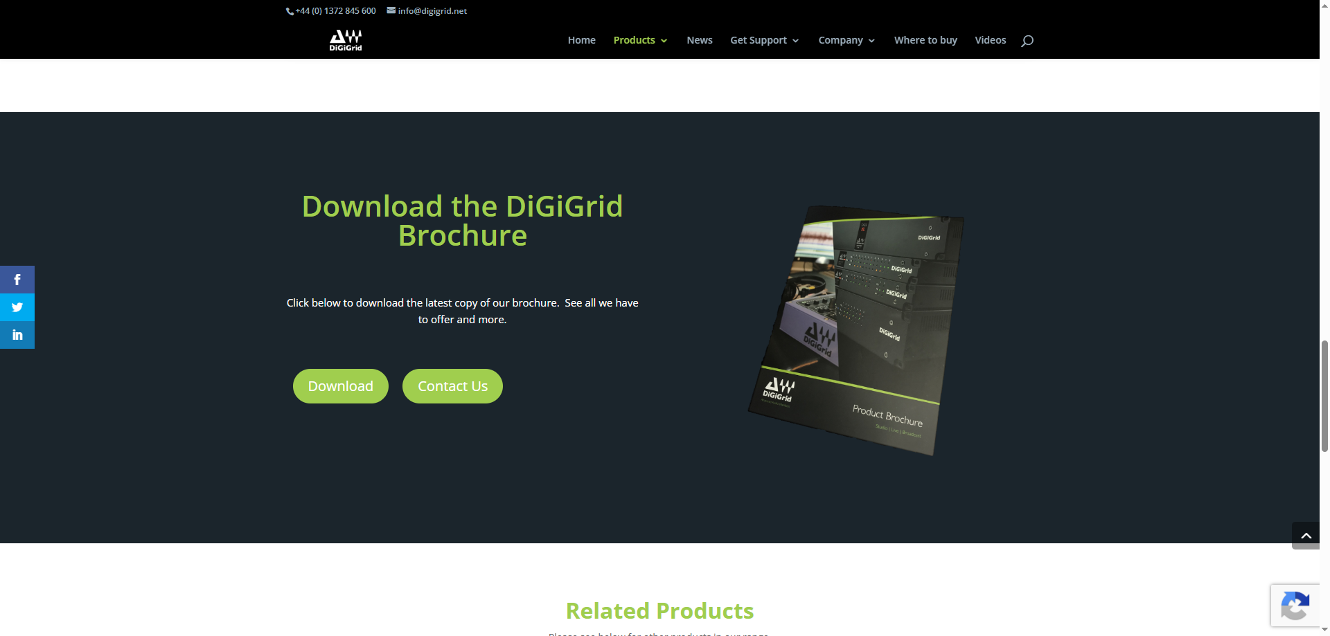 DiGiGrid product page