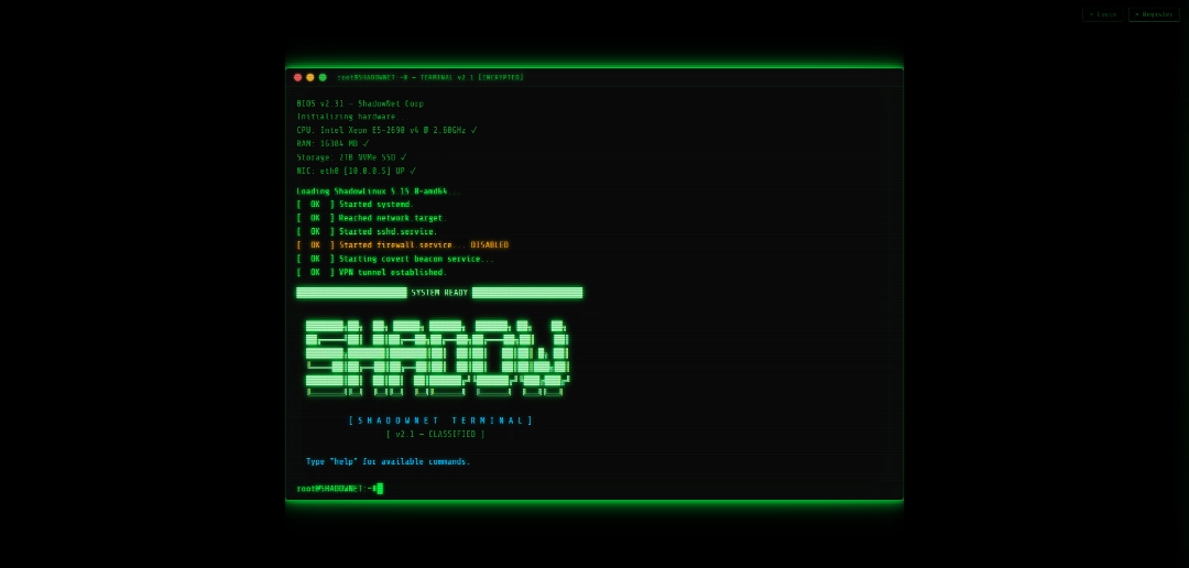 ShadowNet Terminal screenshot 6